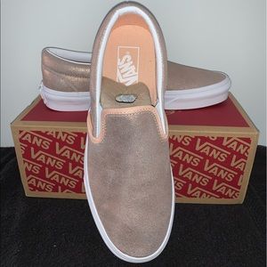 Vans slip on (rose gold)